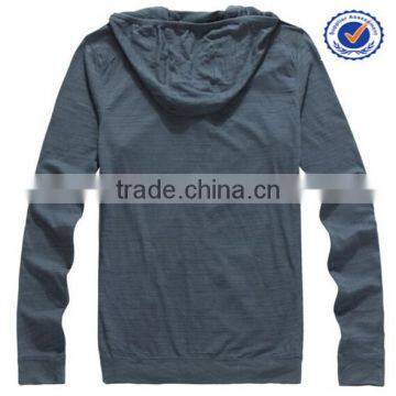 Bulk Plain Wholesale Slim Fit Custom Hoodies for Men photo-3