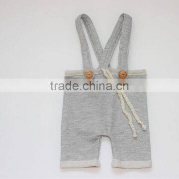 Baby Bodysuit Baby Suspenders Soft Plain Baby Rompers