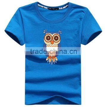 2015 High Qaulity Cute Owl Pattern Boys T-Shirt Wholesale photo-3