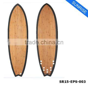 Epoxy Board Short Surfboard OEM Wholesale Bamboo Surfboard