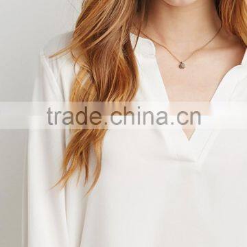 3/4 Sleeves Unlined Semi-sheer Cotton Sarees Blouse Designs for Fashion Woman Blouses photo-4