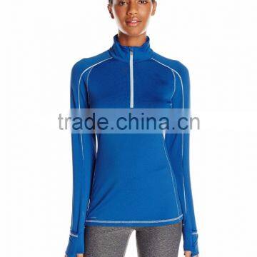 Wholesale Half Zip Running Hoodies Women Comfortable Sports Hoodies photo-2