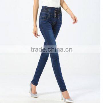 High Waist Women Pencil New Pants Design for Girl Skinny Jeans Pants Types photo-3