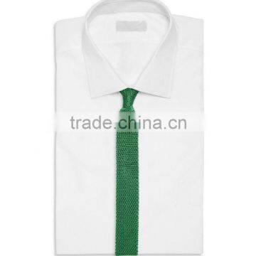 SLIM KNITTED SILK TIE photo-2