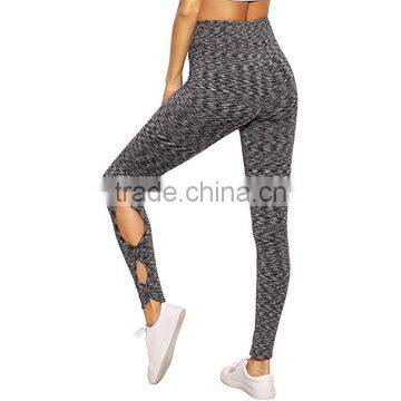 Low price wholesale cotton yoga fitness sexy girls in tight pants