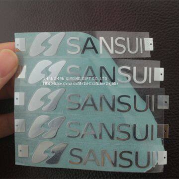 Custom 3d Letters Nickel Metal Electroform Adhesive Stickers photo-5