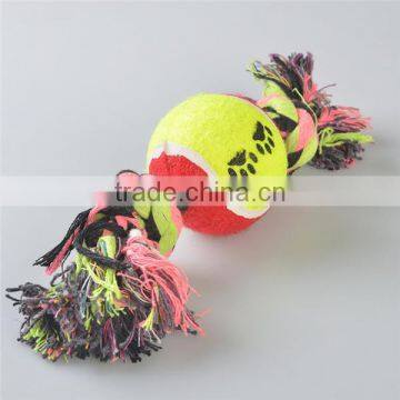 Pet rope toys dog toys tennis balls