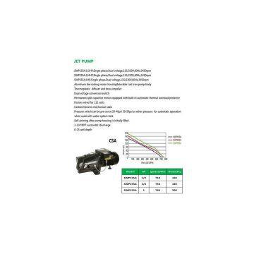 JET PUMP SWP155A SWP255A SWP355A