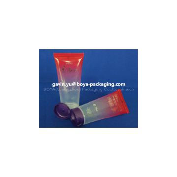 Gradient special plastic tube with the plastic screw cap