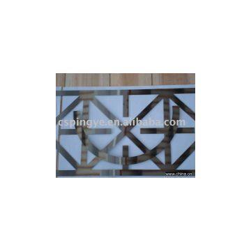 Stainless Steel laser cutting parts for Decoration