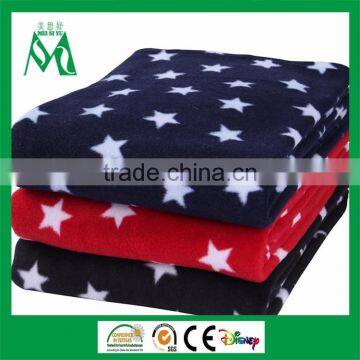 Fleece blanket polyster thermal print