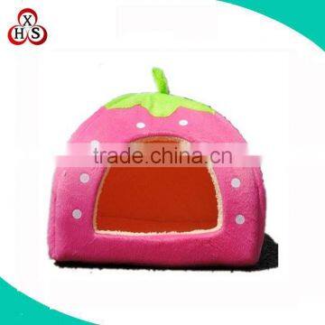 Strawberry Small Cotton Soft Dog Cat Pet Bed House