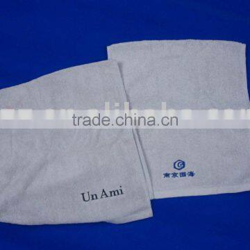 satin embroidery face towel,bath towel,terry towel,gift towel