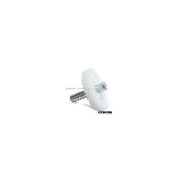 Plastic  part with metal insert