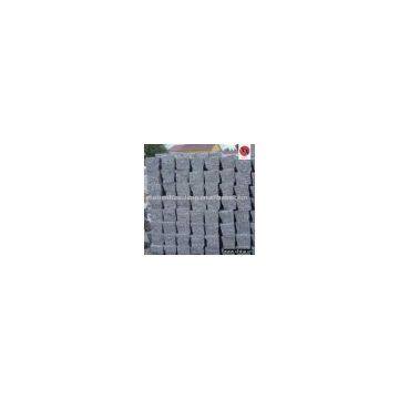 G341 cube stone, granite cube stone