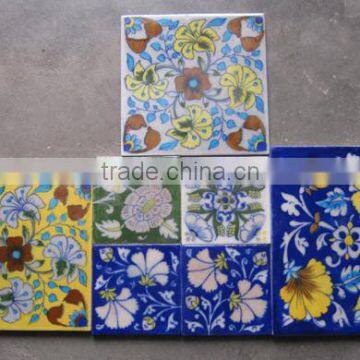 Ceramic Tile / Blue Pottery Tiles / Glazed Tile