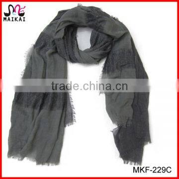 Wholesale new fashion lady's lace cotton scarf