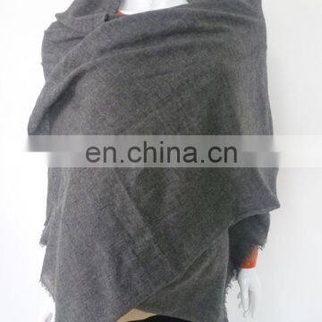 factory OEM wholesale 38NM/1light weight woven 100% cashmere stole scarf