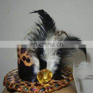 Party Carnival headband/mini top hat with clip/mini top Clip in hat MPA-0151