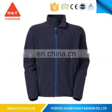 2015 hot selling varsity high quality waterproof polar fleece jacket mens