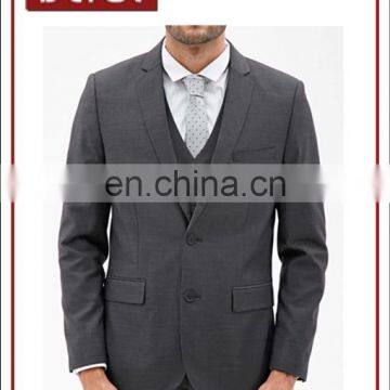 Latest Classical Woven Lapel Blazer Design for Men