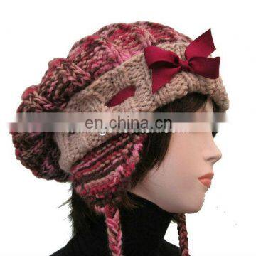 2013 New style winter hats ,acrylic hat,ladies winter hats