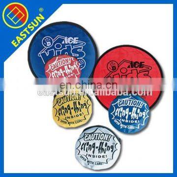 China hot selling foldable nylon flying saucer pets frisbee for promotion