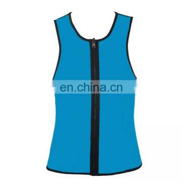 Fashion Mens Body Shaper Thermo Sweat Neoprene Men Zipper Corset photo-6