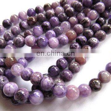 Charoite 6,8,10 round beads/Quartz Gemstone Beads/Natural gemstone beads suppliers/Semi Precious Gemstone Beads