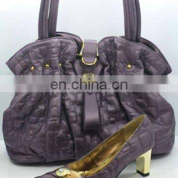 2012 HOT DESIGN LADY SHOES AND MATCHING BAG SET