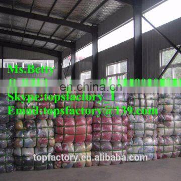 Cream Quality bulk used bale of rags