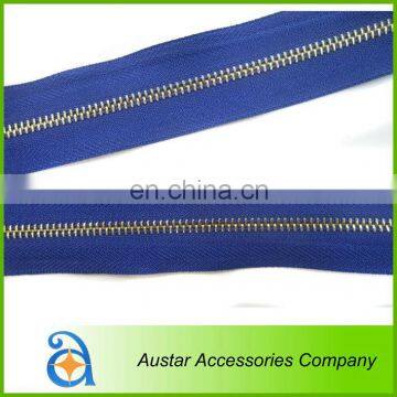 Wholesale Metal/Brass/Aluminum Zipper for Garment/Bag/Shoes