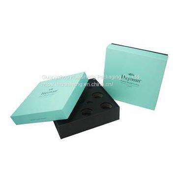 HAT SHAPE CUSTOM PAPER BOX WITH LID FOR COFFEE PACKAGING