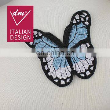 Decorative clothing patches and custom embroidery butterfly applique