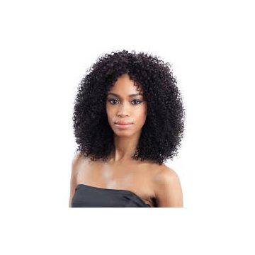 No Chemical Chocolate Jerry Curl Synthetic Hair Wigs 10inch - 20inch Body Wave