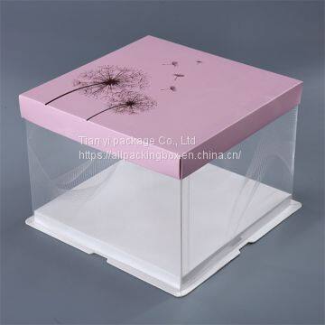 Custom Folding Gift Box Wedding Box Packaging Birthday Cake Box Packing photo-4