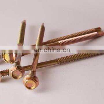 Taiwan Roofing Hex Flange Washer Head Self Drilling TEK EPDM Stainless Steel Screws