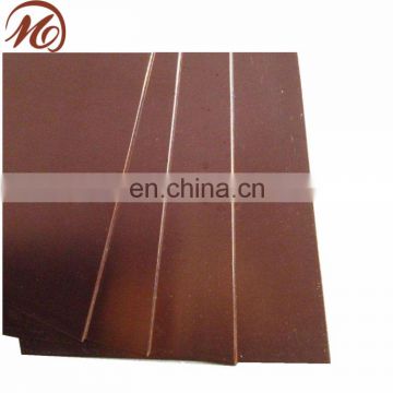 Hardness JIS C1221 copper sheet China manufactured