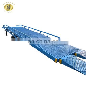 7LYQ Shandong SevenLift 10 ton heavy duty container truck ground container loading unloading car dock ramp