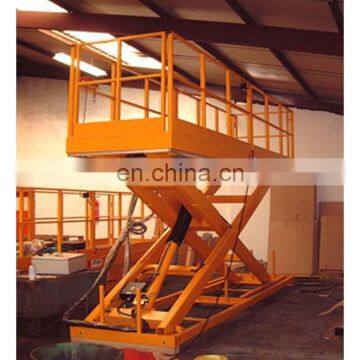7LSJG Shandong SevenLift Cheap 2ton Warehouse Industrial Pneumatic Hydraulic Sissor Cargo Lift Systems photo-2