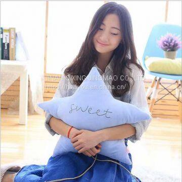 Family Use Sofa Star Moon Downjacket Plush Pillow Cushion