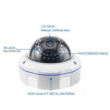 CCTV 4 in 1 Hybrid Starlight 1080P CCTV HD Security Surveillance IR Dome Camera photo-3