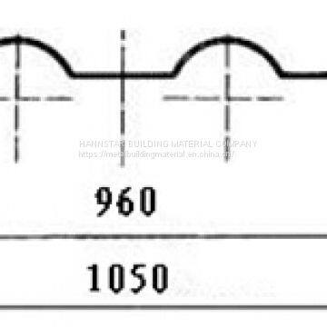 Different Color Synthetic Resin Tile UPVC Tiles Used for Roof photo-3