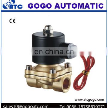 Copper 2W160-10 AC 220v 3/8" inch 16mm 2/2way normal closed water solenoid valve