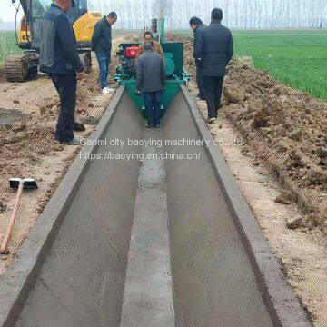 Baoying water conservancy canal forming machine water conservancy canal slipform machine water conservancy canal slip film forming machine