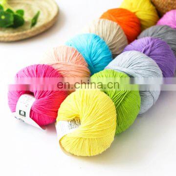 New Fashion Colorful 100% Knit Cotton Yarn for Knitting Sweaters photo-2