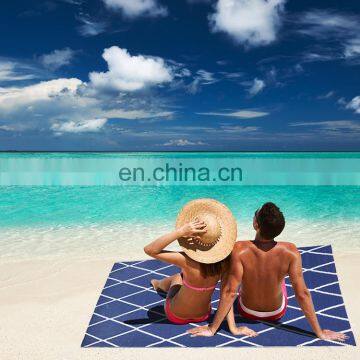 Cheap custom plastic washable rugs for beach