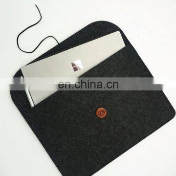 Chinese high quality polyester felt computer laptop sleeve case bag