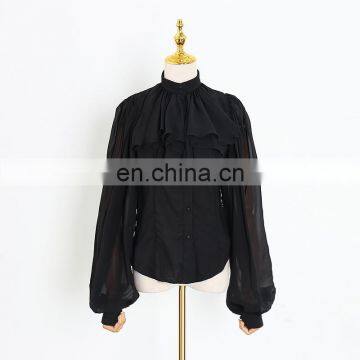 Blouse Tops Fashion Ladies Women Clothing Casual China photo-3