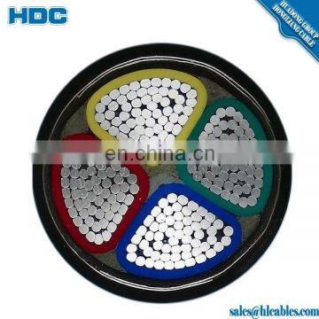 IEC 60502 0.6/1kv 4 core copper cable price per meter armoured cable 120mm electrical cable for welding machine